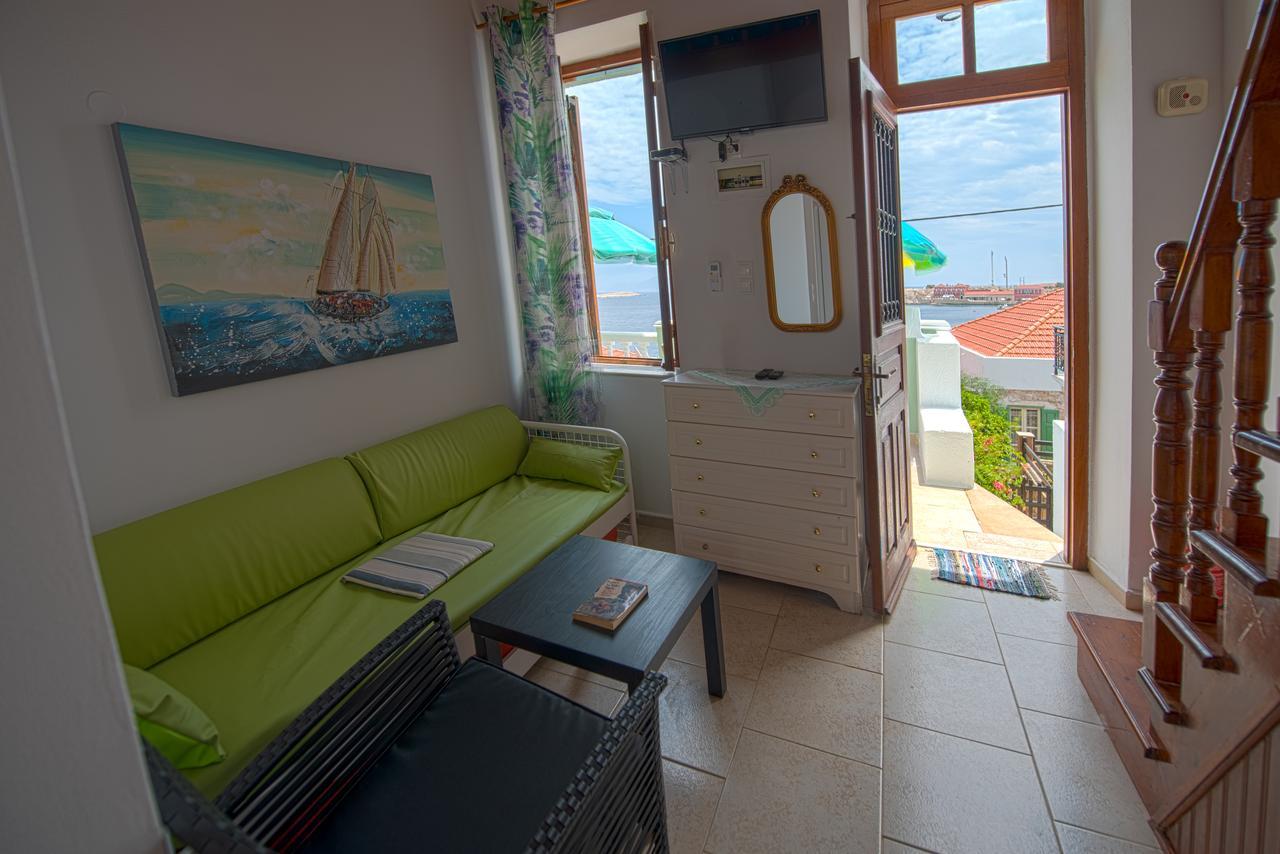 Roulas Apartments Hálki Kültér fotó